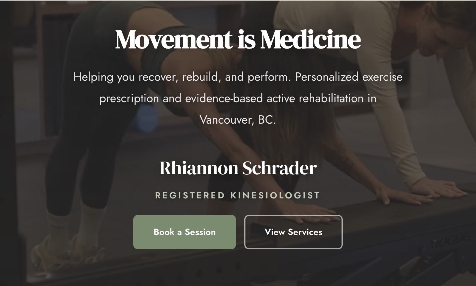rhiannonschrader.ca homepage